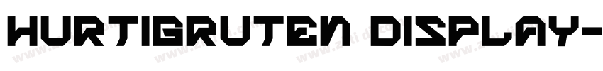Hurtigruten Display字体转换